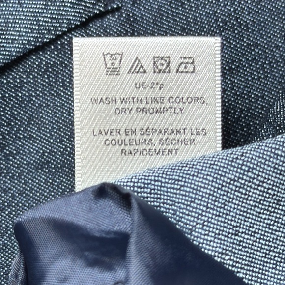 Van Heusen Classic Fit Ankle Stretch Denim Trouser Size 12 Short - Picture 11 of 11